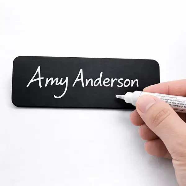Rewritable Nametag